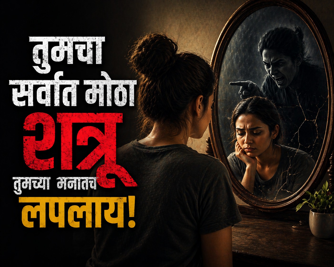 तुमचा सर्वात मोठा शत्रू तुमच्या मनातच लपलाय!