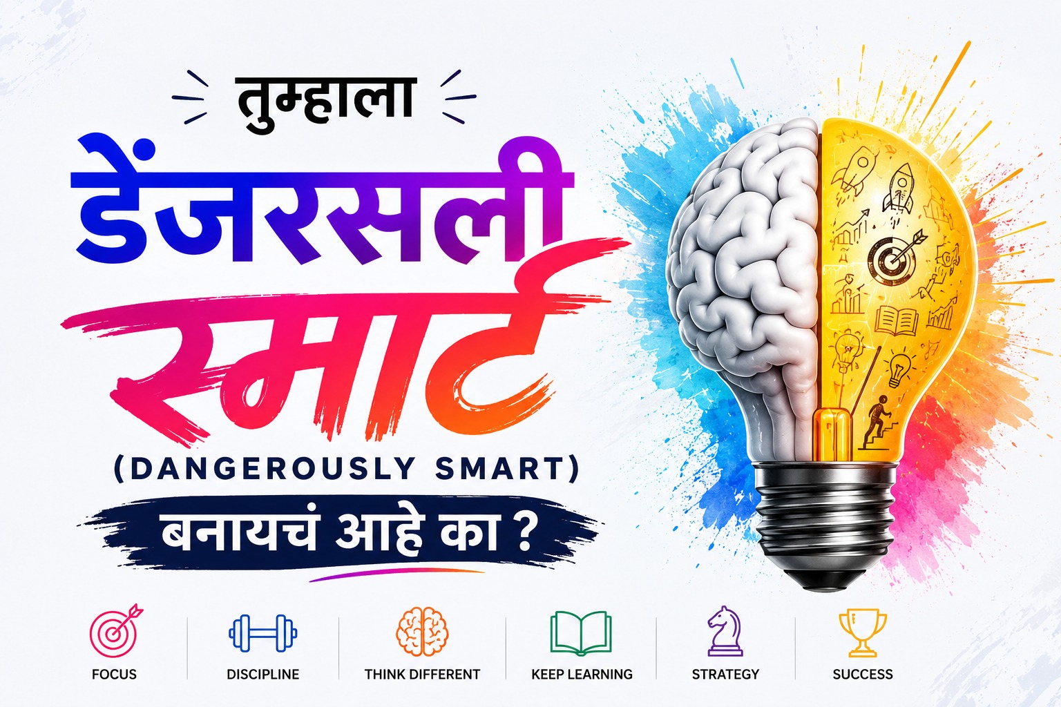 तुम्हाला डेंजरसली स्मार्ट बनायचं आहे का?
